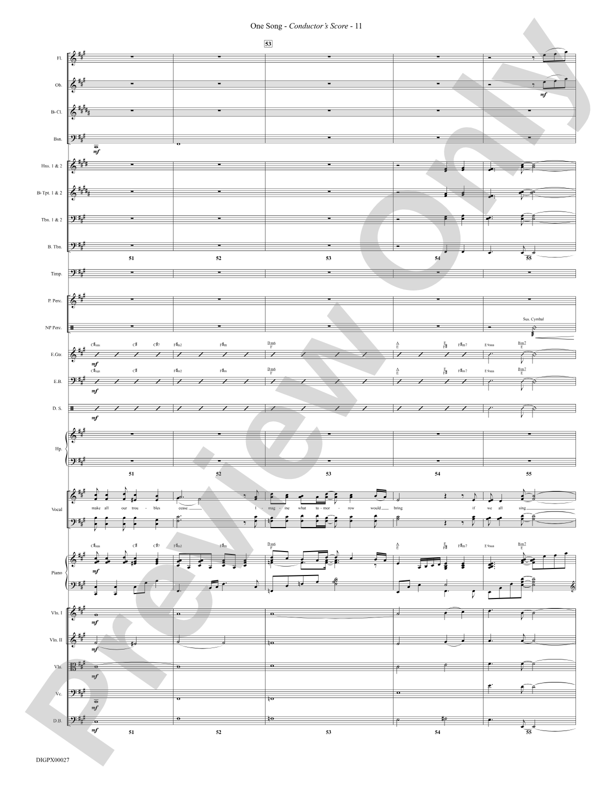 One Song: Choral SoundPax