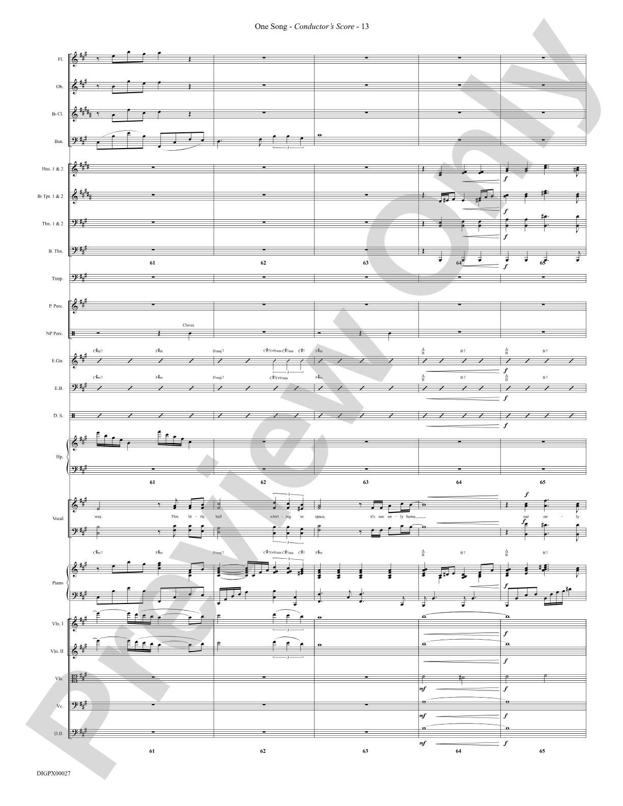 One Song: Choral SoundPax