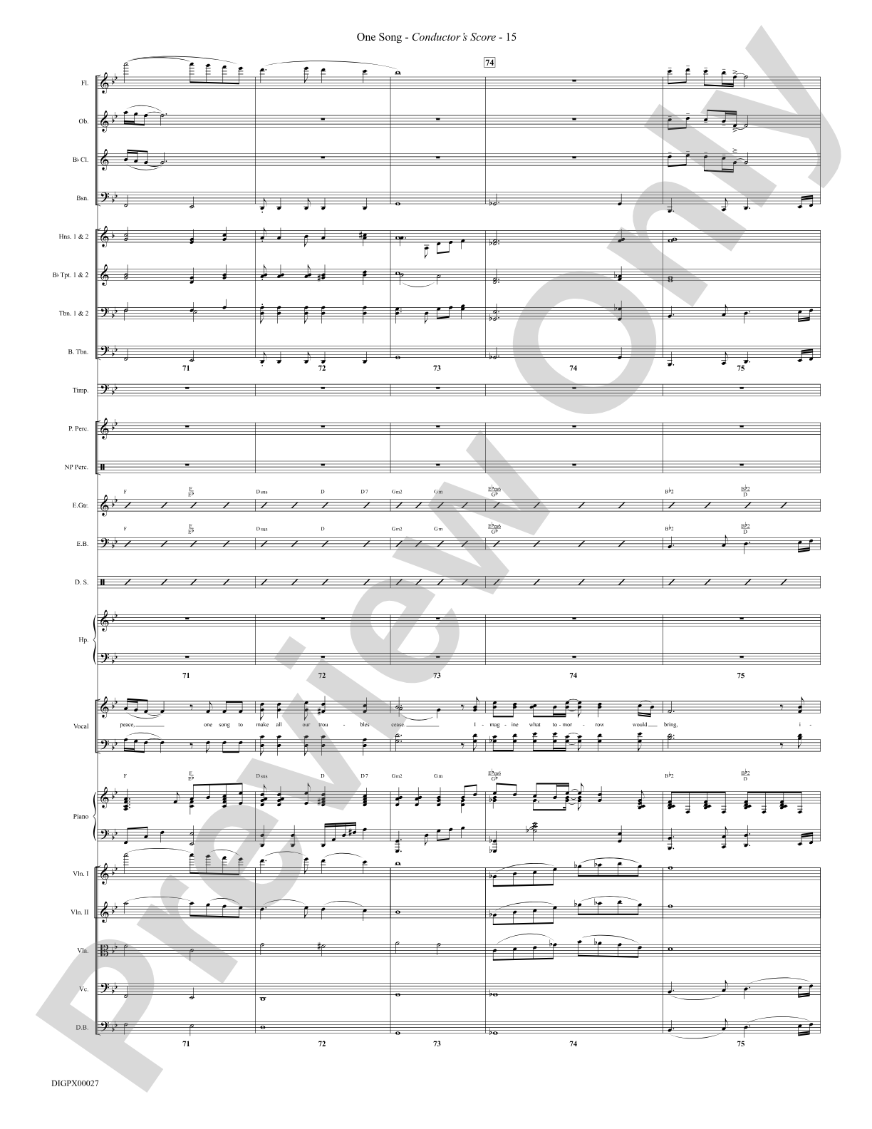 One Song: Choral SoundPax