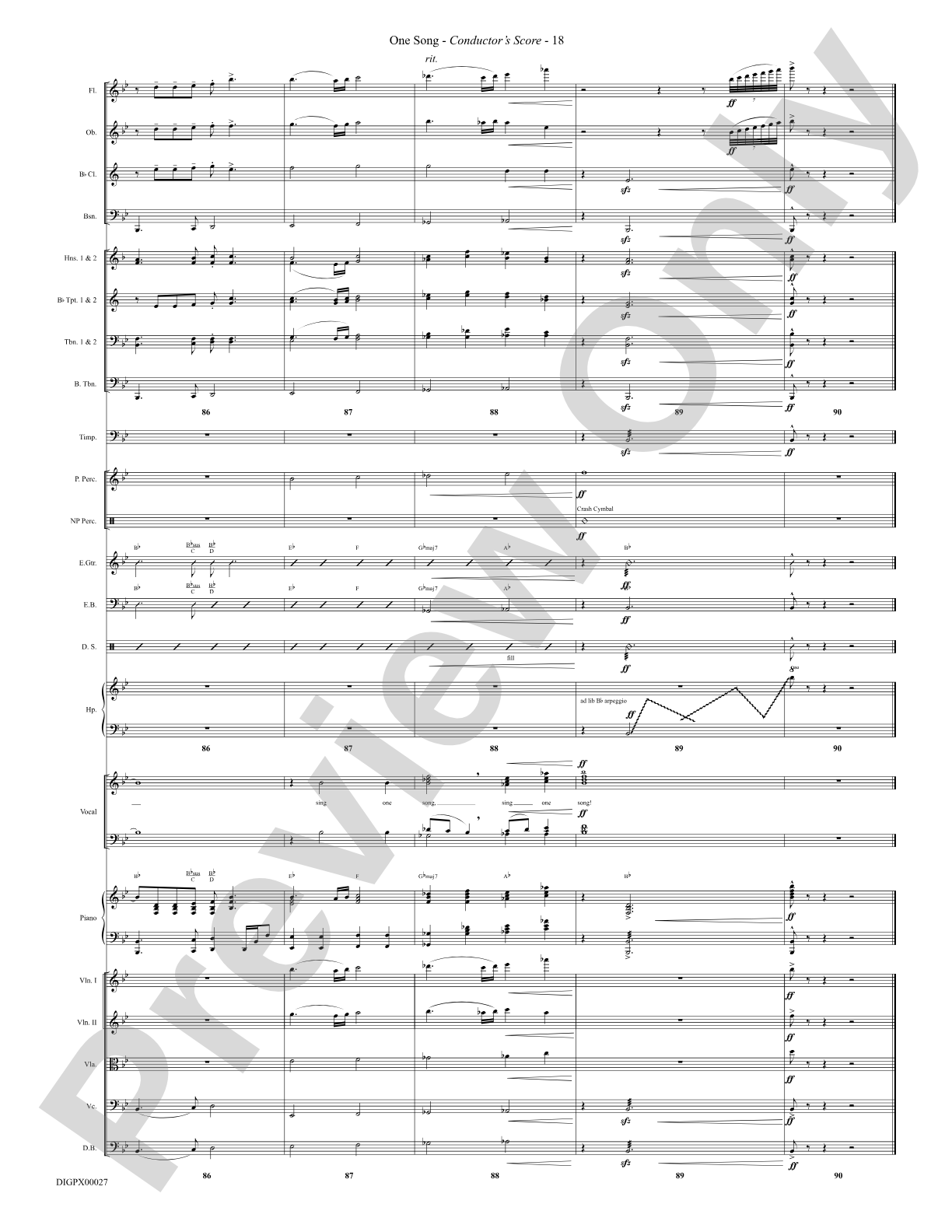 One Song: Choral SoundPax