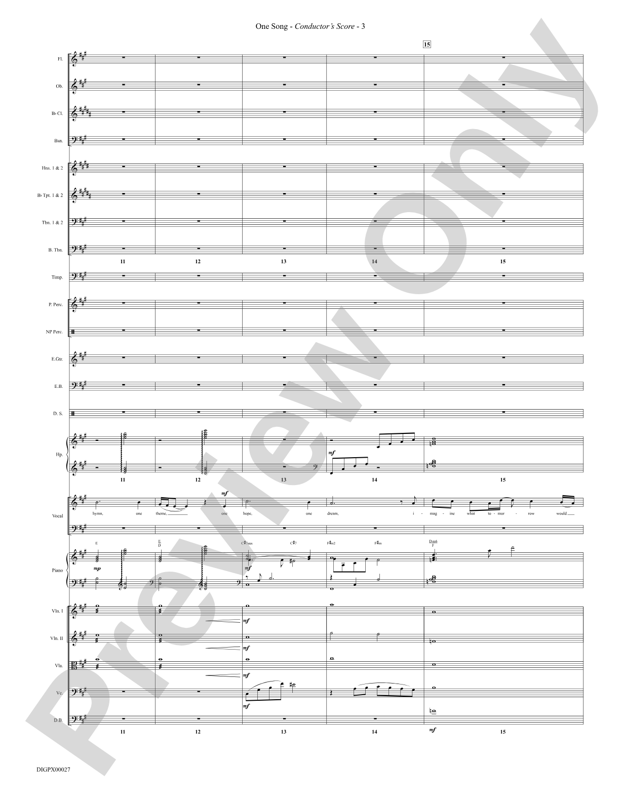 One Song: Choral SoundPax