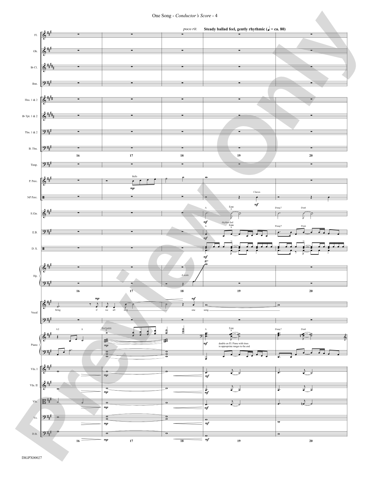 One Song: Choral SoundPax