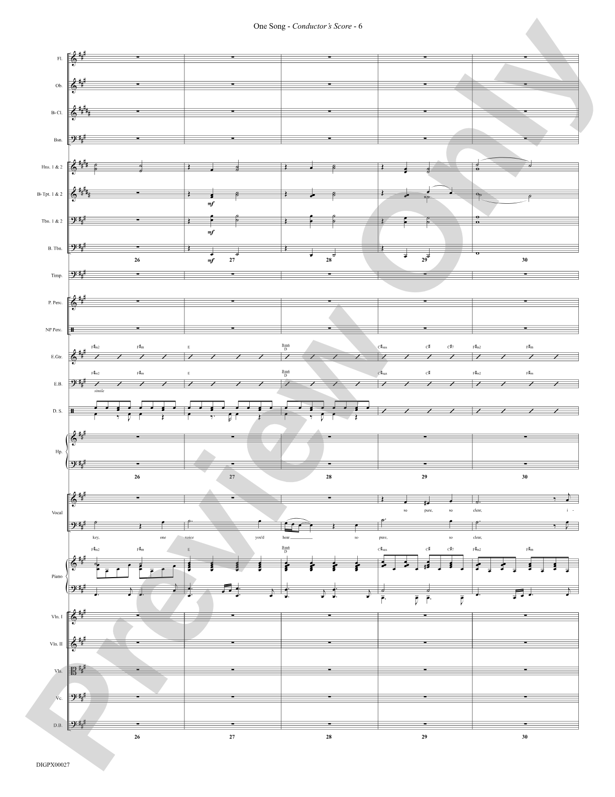 One Song: Choral SoundPax