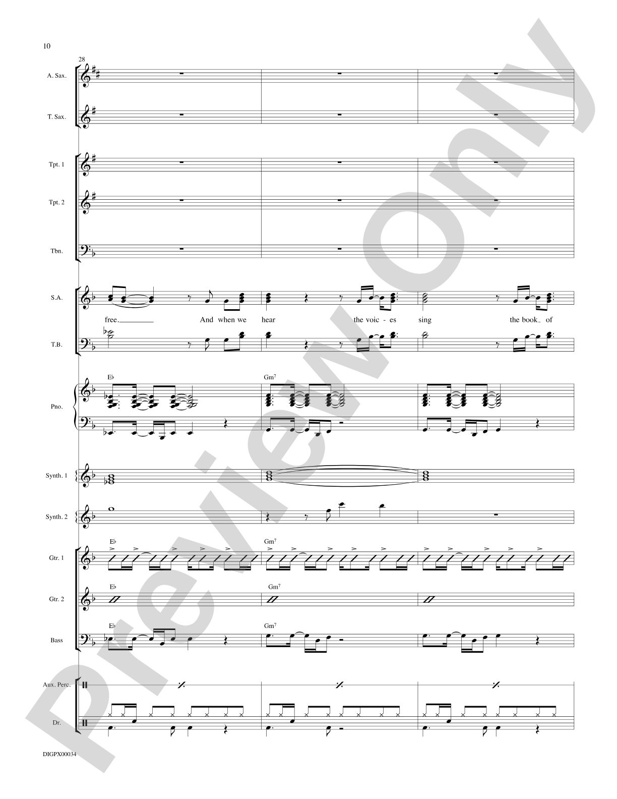 Broken Wings: Choral SoundPax