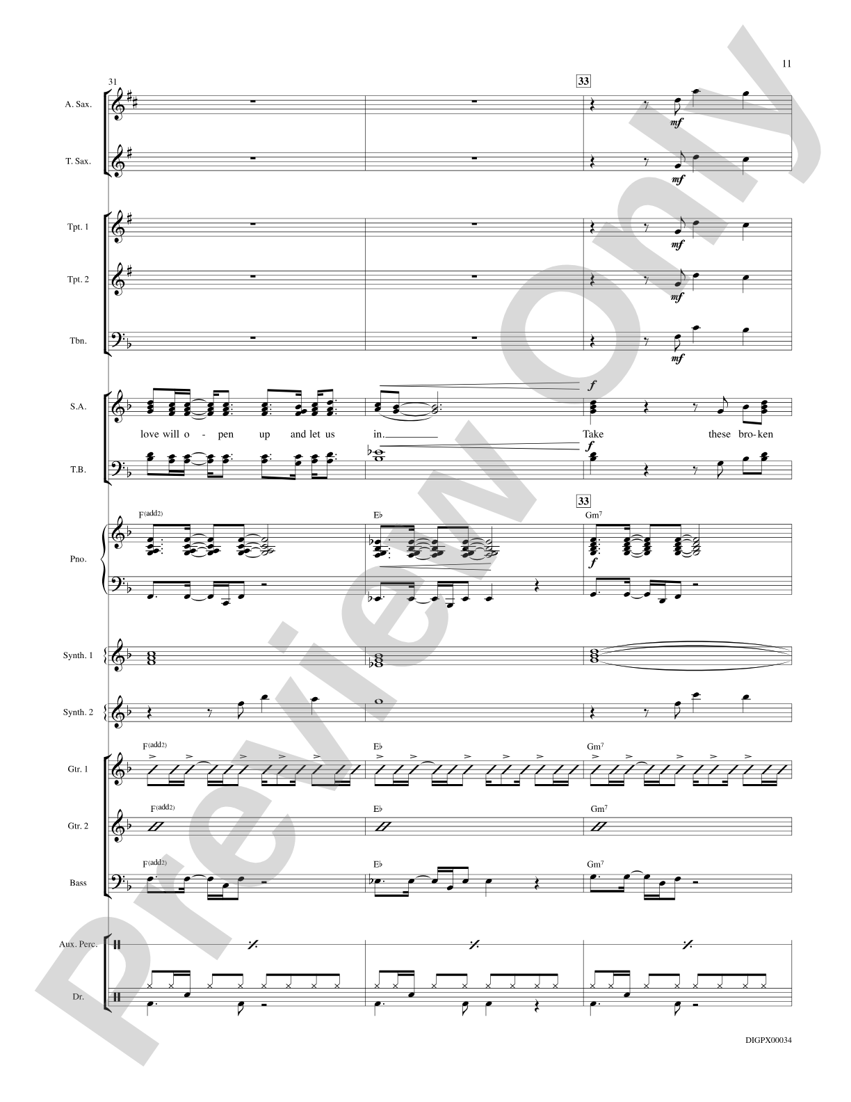 Broken Wings: Choral SoundPax