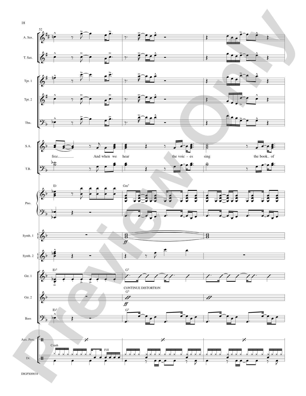 Broken Wings: Choral SoundPax