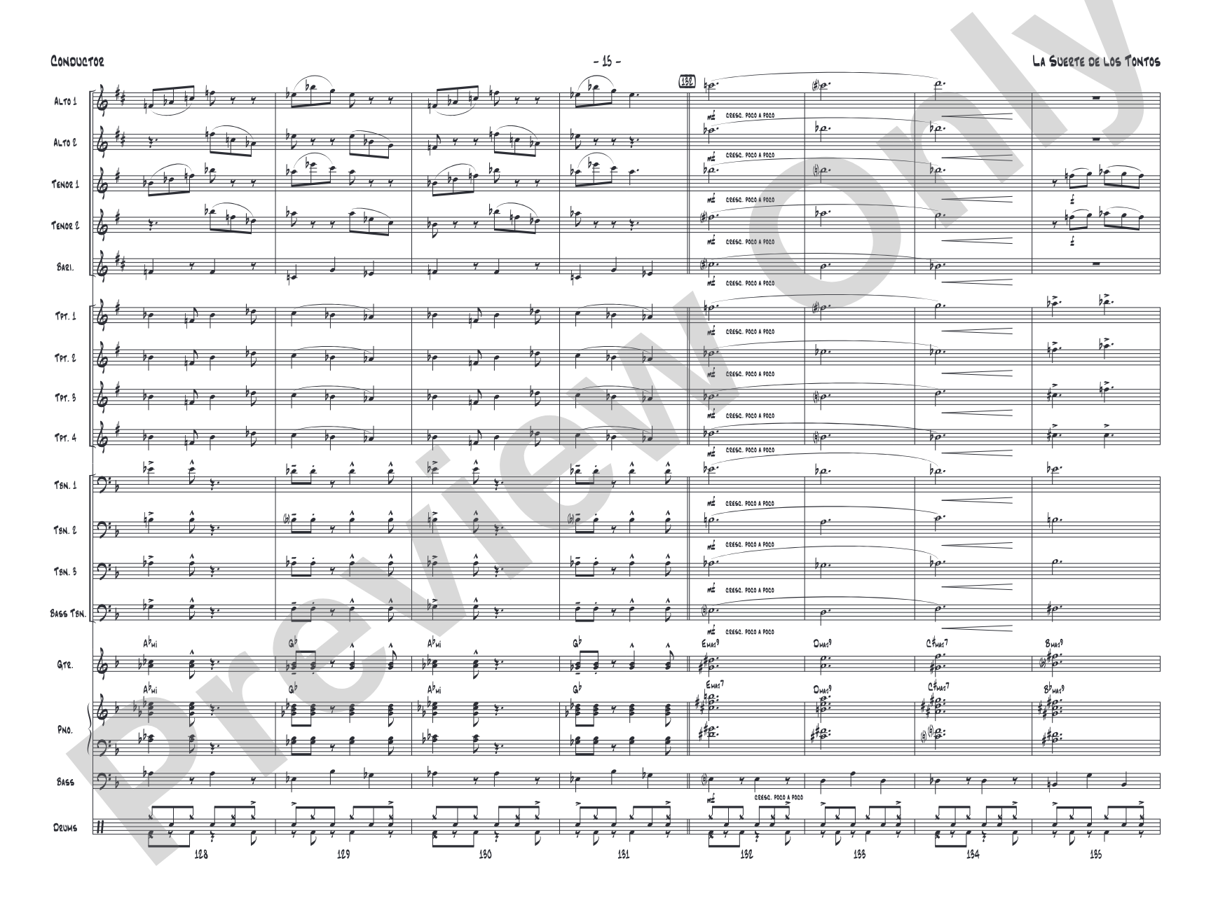 La Suerte de los Tontos: Score