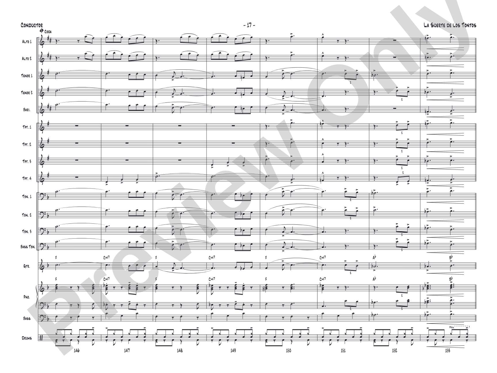 La Suerte de los Tontos: Score