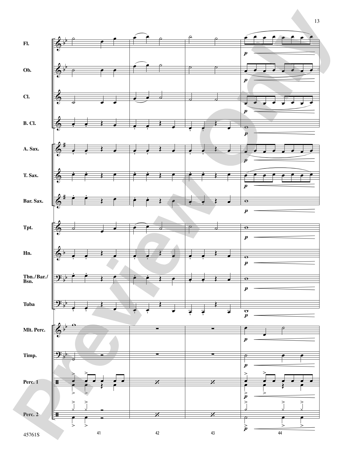 Battle of the Primes: Concert Band Conductor Score & Parts