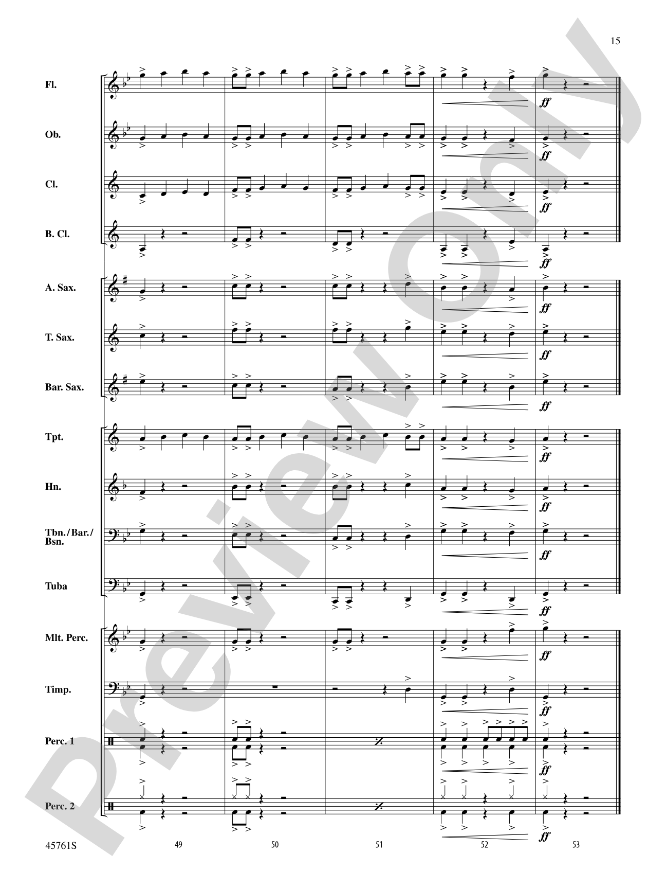 Battle of the Primes: Concert Band Conductor Score & Parts