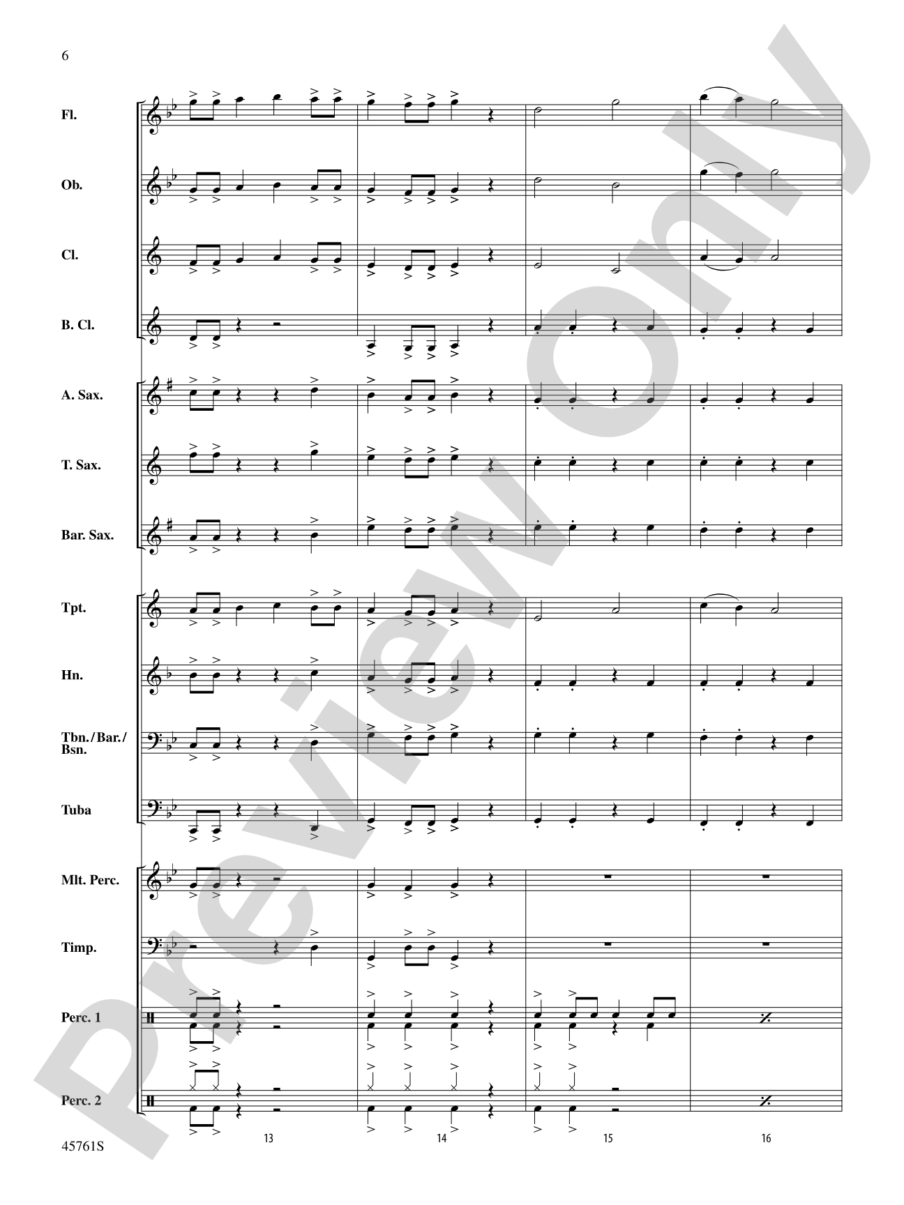Battle of the Primes: Concert Band Conductor Score & Parts