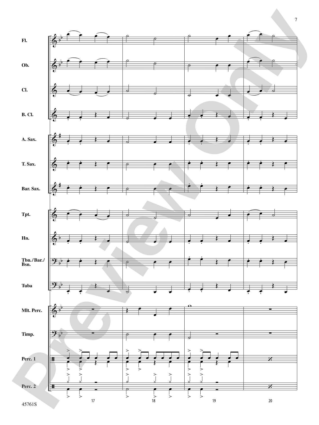 Battle of the Primes: Concert Band Conductor Score & Parts
