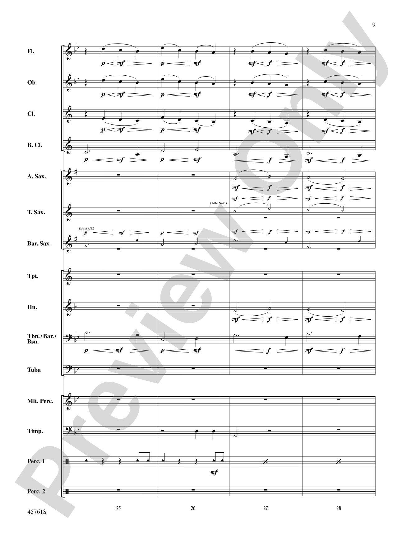 Battle of the Primes: Concert Band Conductor Score & Parts