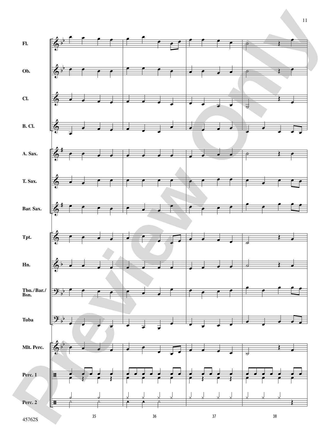 Swansea Town: Concert Band Conductor Score & Parts