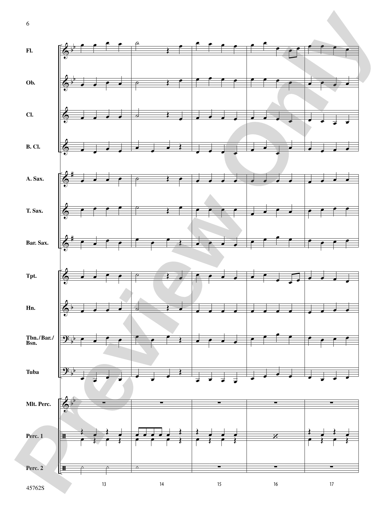 Swansea Town: Concert Band Conductor Score & Parts