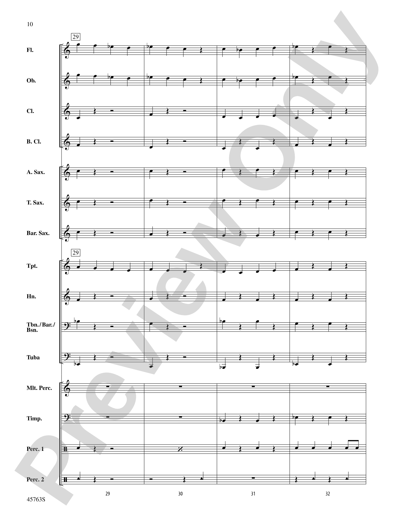 Wenceslas Variants: Concert Band Conductor Score & Parts