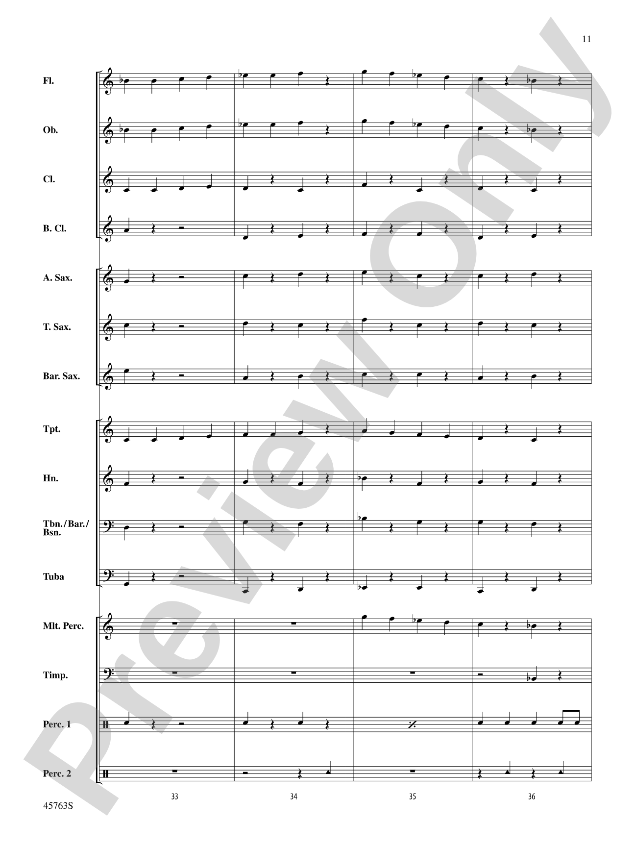 Wenceslas Variants: Concert Band Conductor Score & Parts