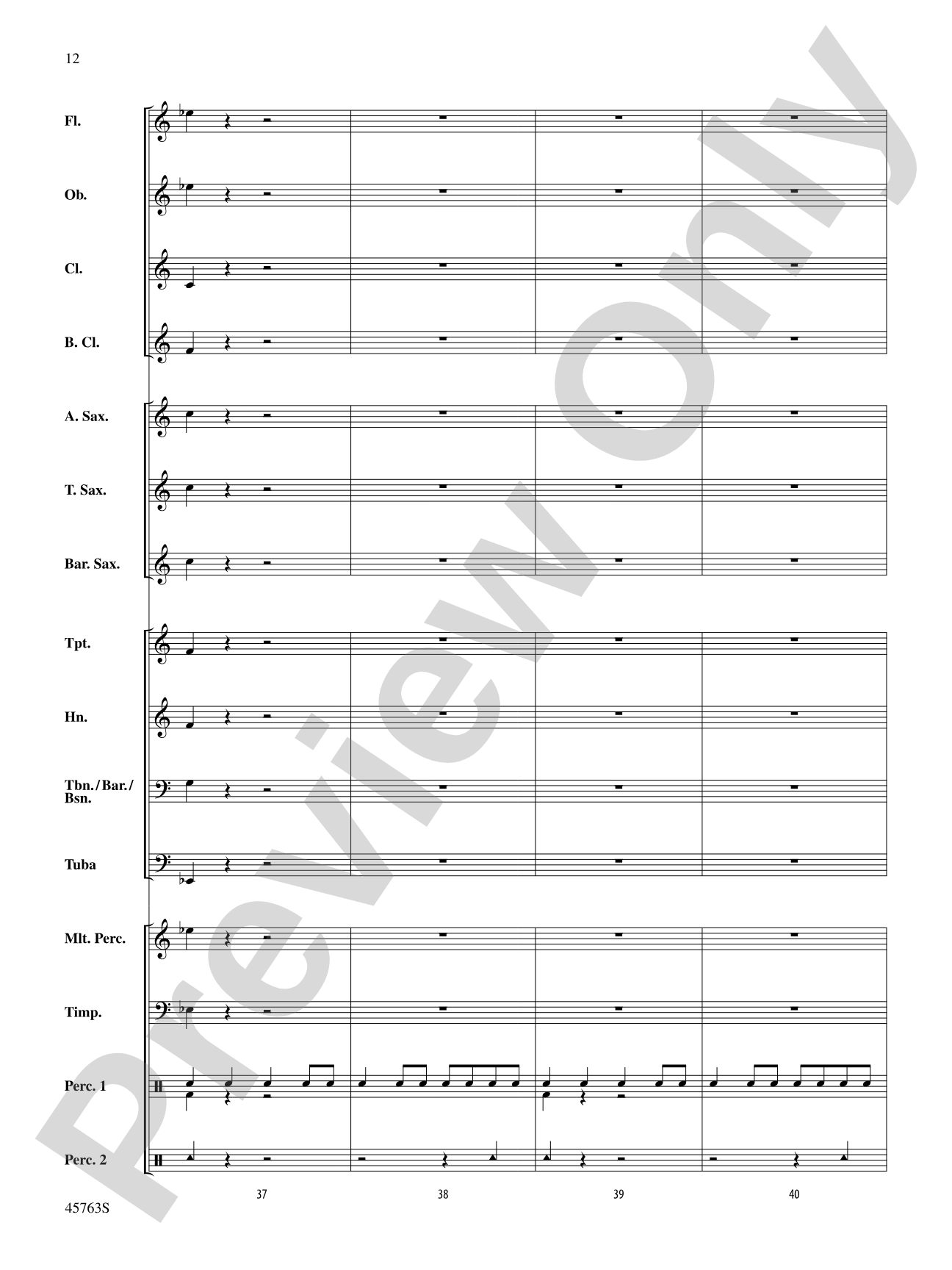 Wenceslas Variants: Concert Band Conductor Score & Parts