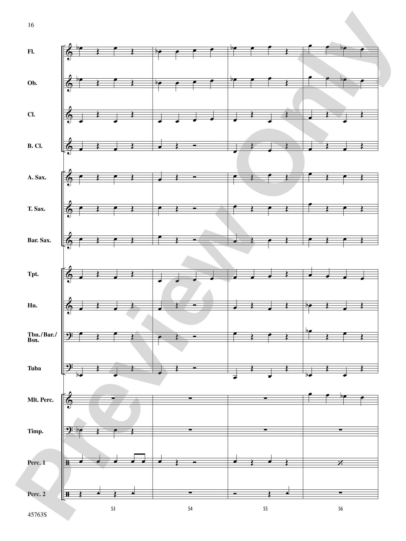 Wenceslas Variants: Concert Band Conductor Score & Parts