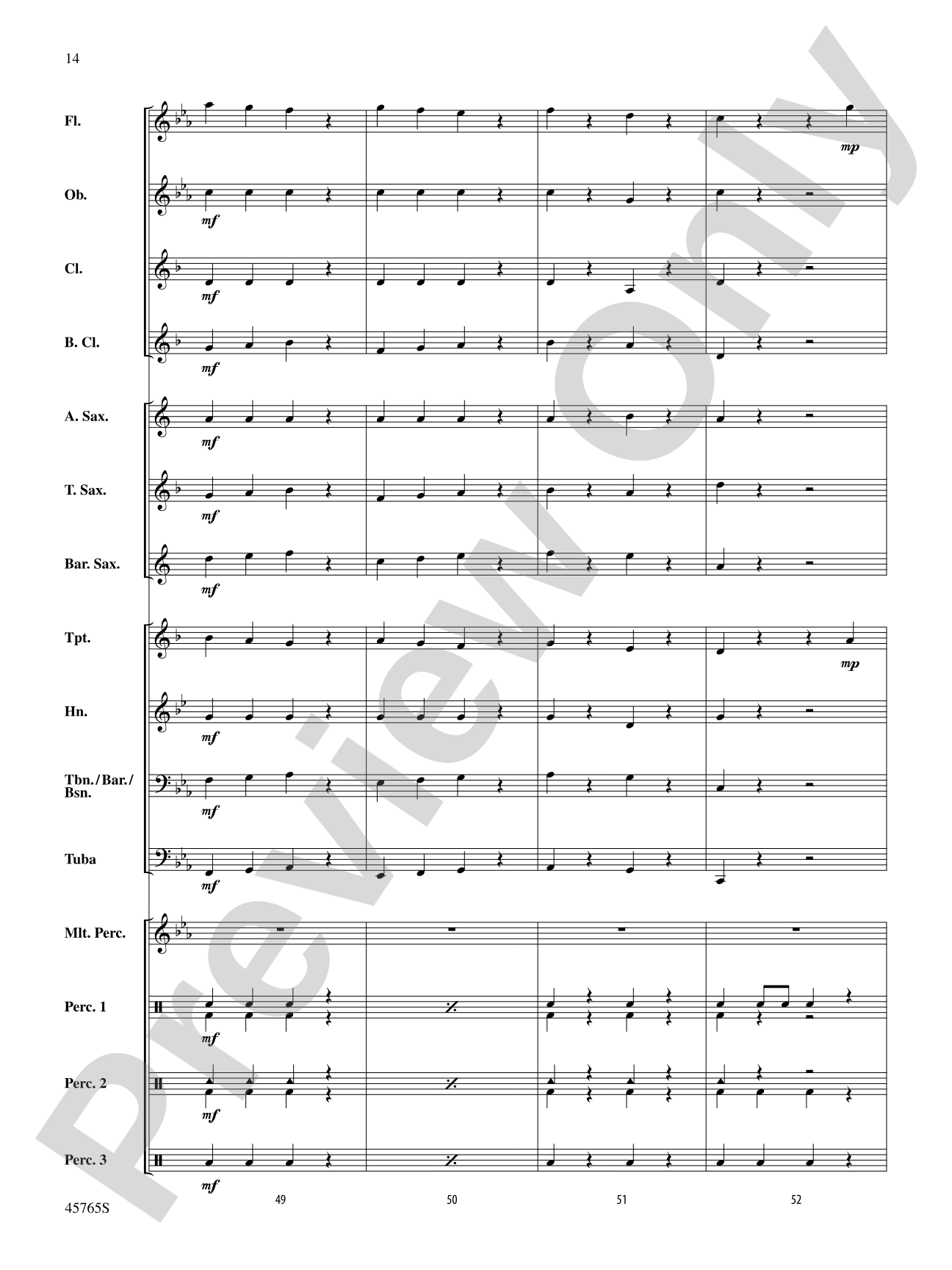 Zombie Dance: Concert Band Conductor Score & Parts