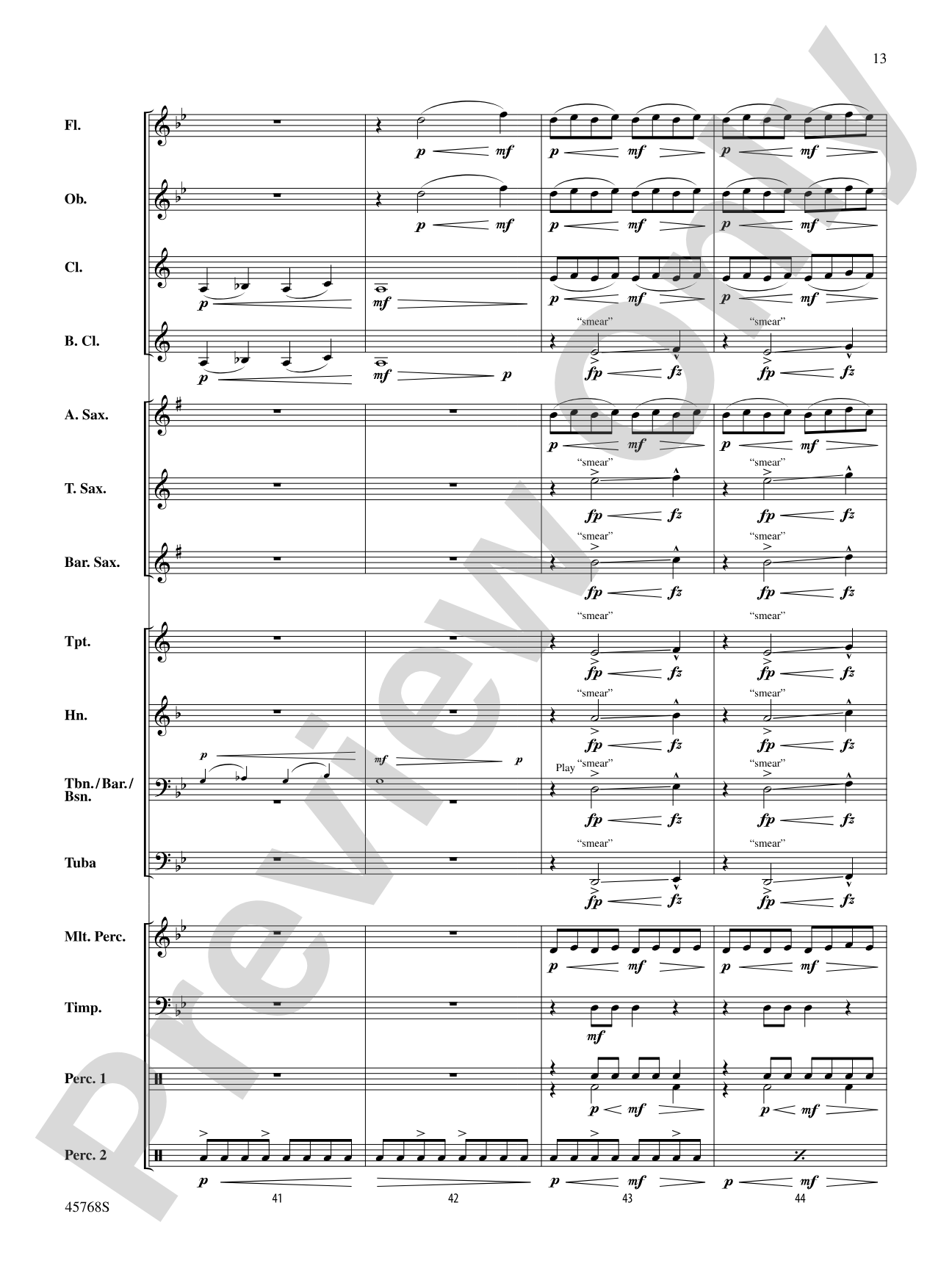 ¡El Tiburón!: Concert Band Conductor Score & Parts