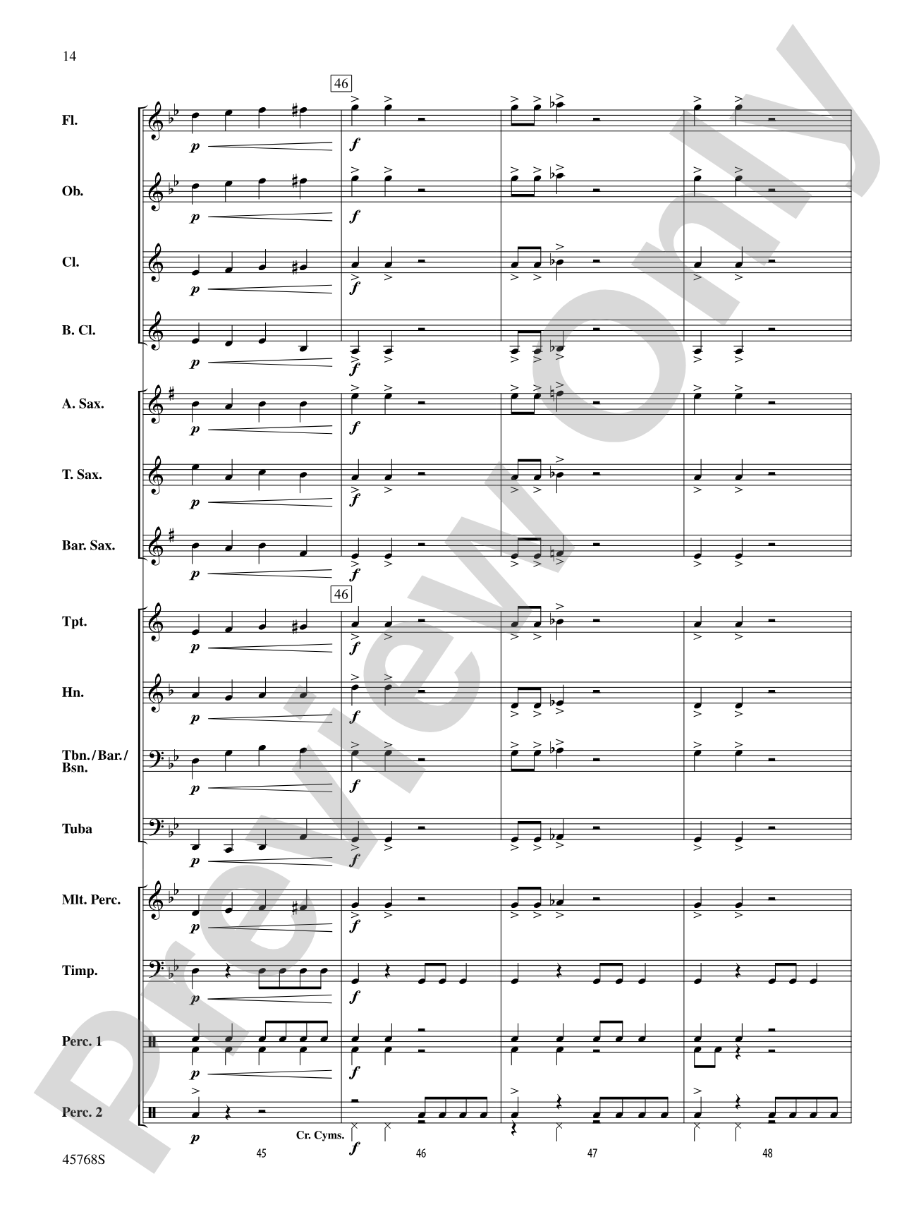 ¡El Tiburón!: Concert Band Conductor Score & Parts