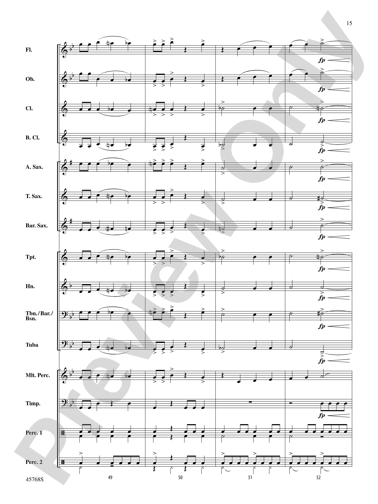 ¡El Tiburón!: Concert Band Conductor Score & Parts