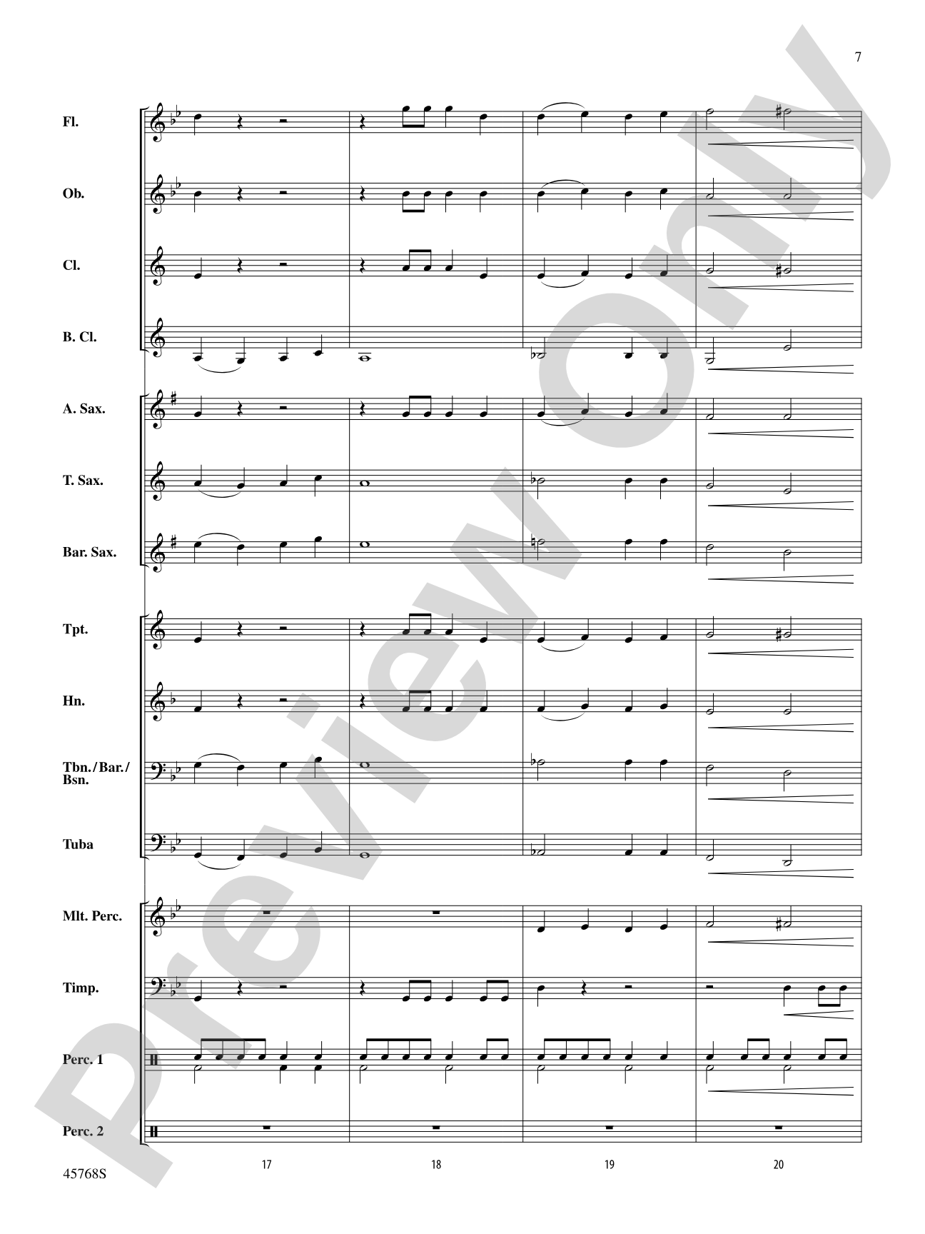 ¡El Tiburón!: Concert Band Conductor Score & Parts