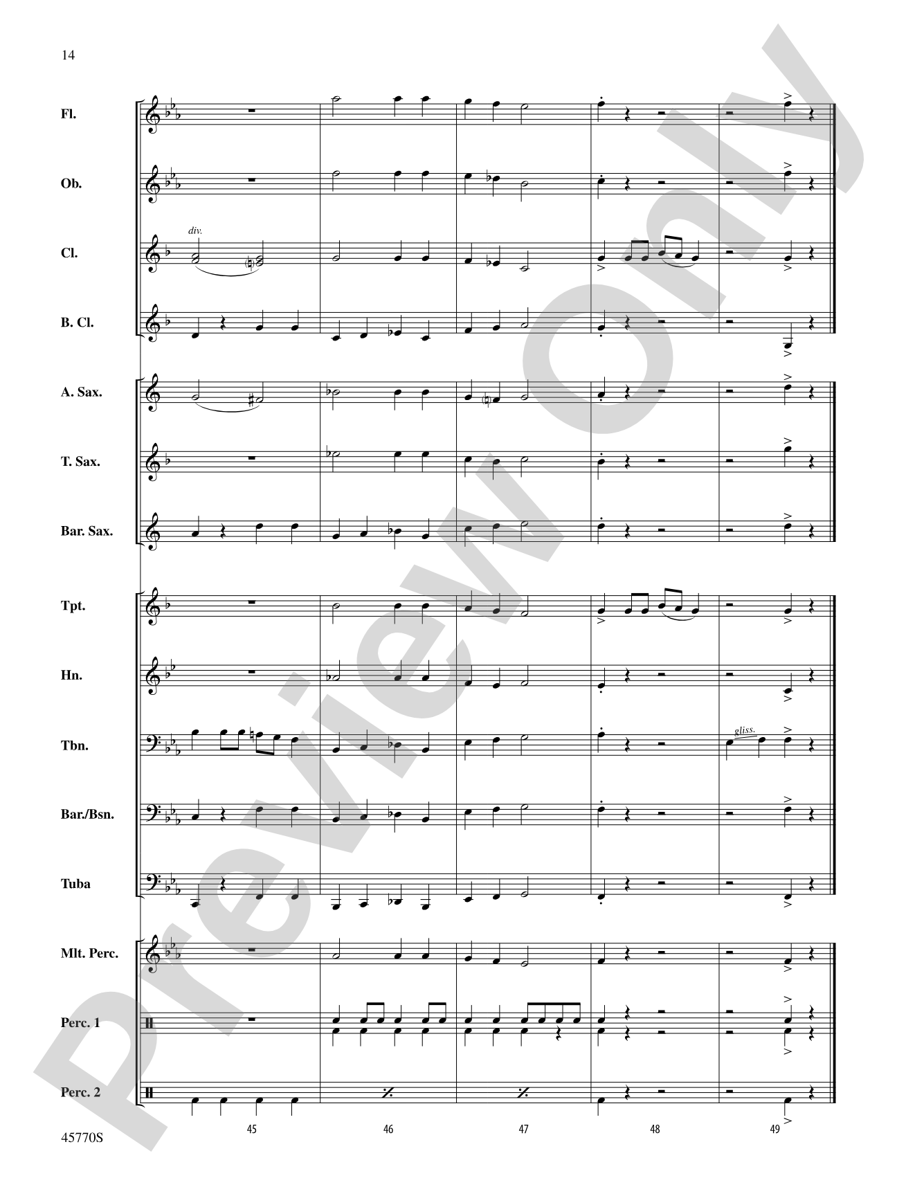 Game of Bones: Concert Band Conductor Score & Parts