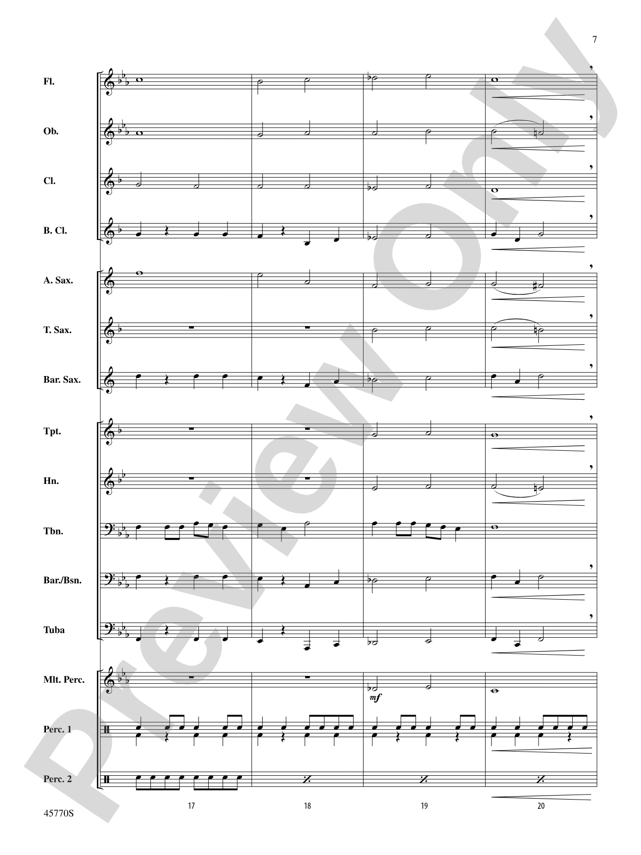 Game of Bones: Concert Band Conductor Score & Parts