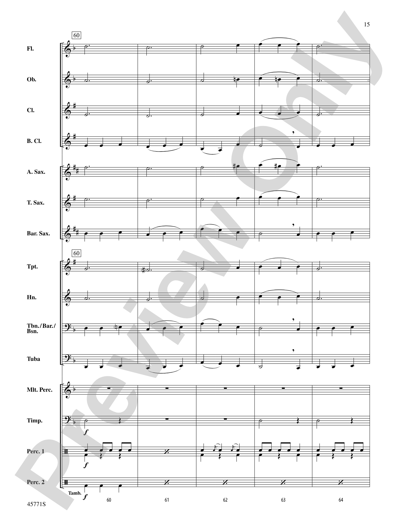 The Lost Lady Found: Concert Band Conductor Score & Parts
