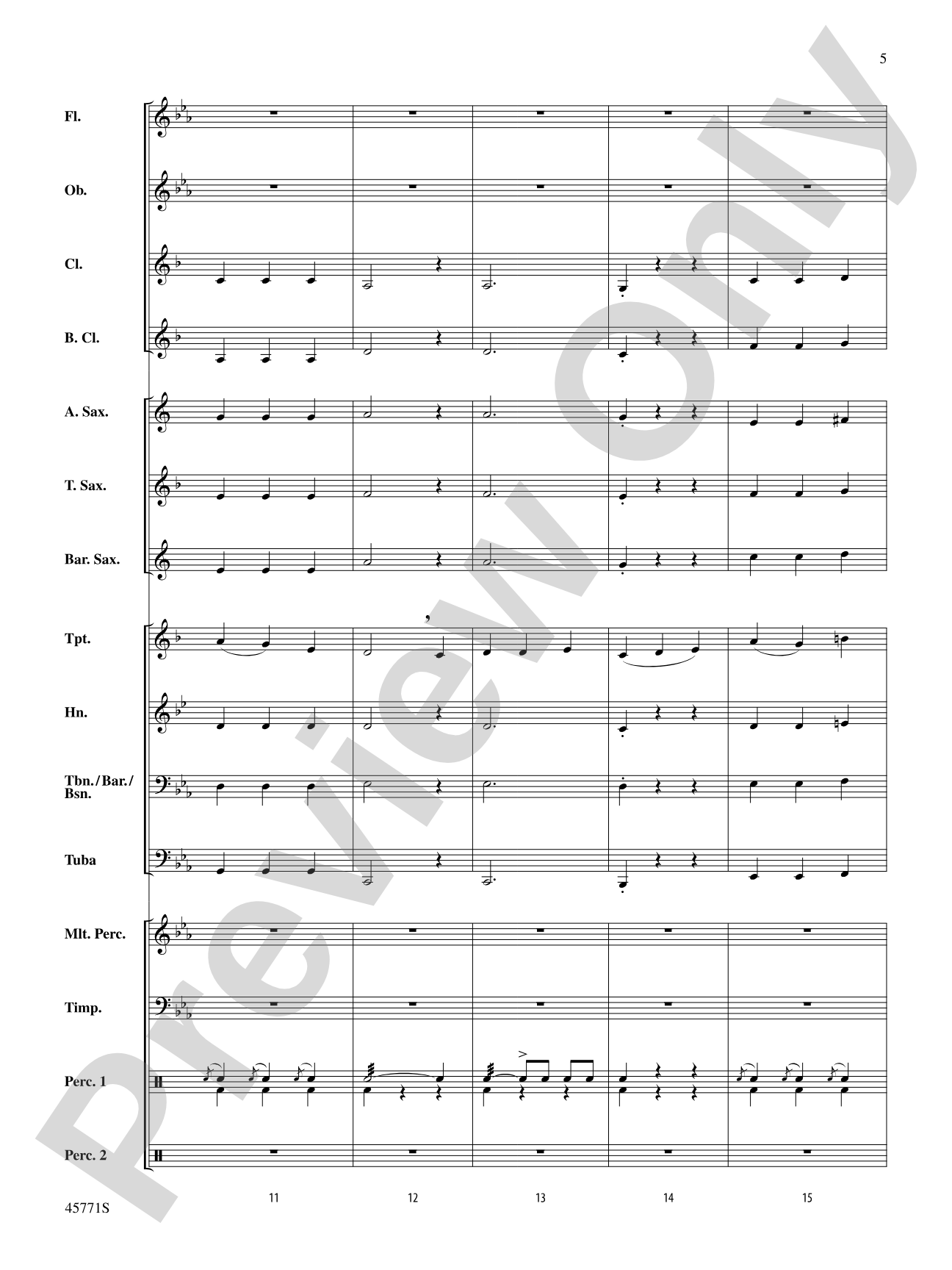The Lost Lady Found: Concert Band Conductor Score & Parts