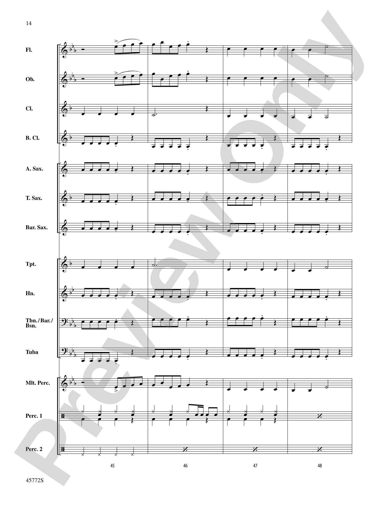 Rockin' St. Nick: Concert Band Conductor Score & Parts