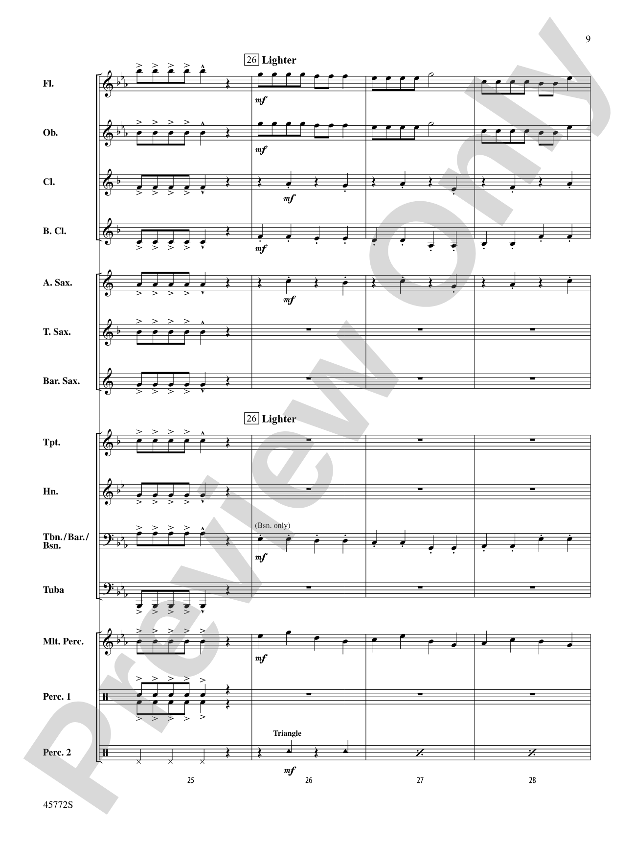 Rockin' St. Nick: Concert Band Conductor Score & Parts