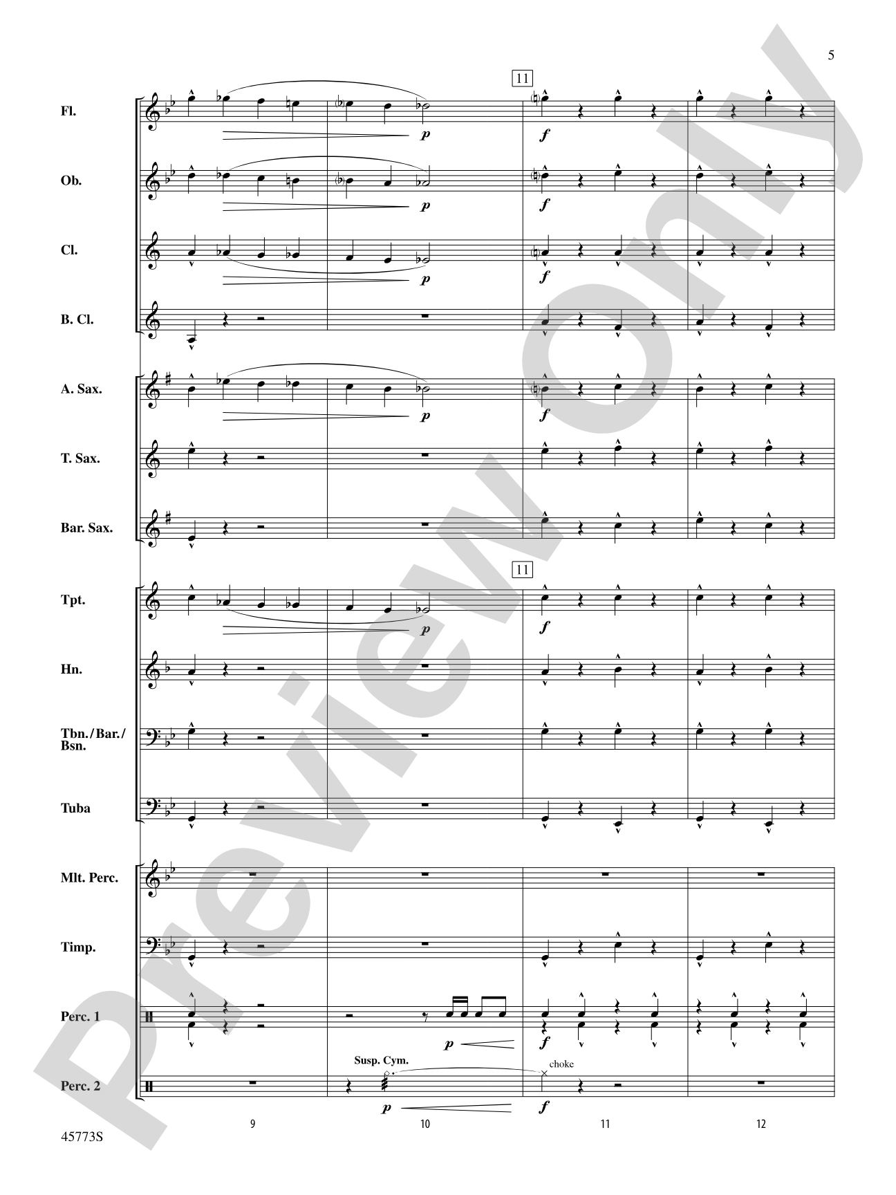 The Legend of El Muerto: Concert Band Conductor Score & Parts