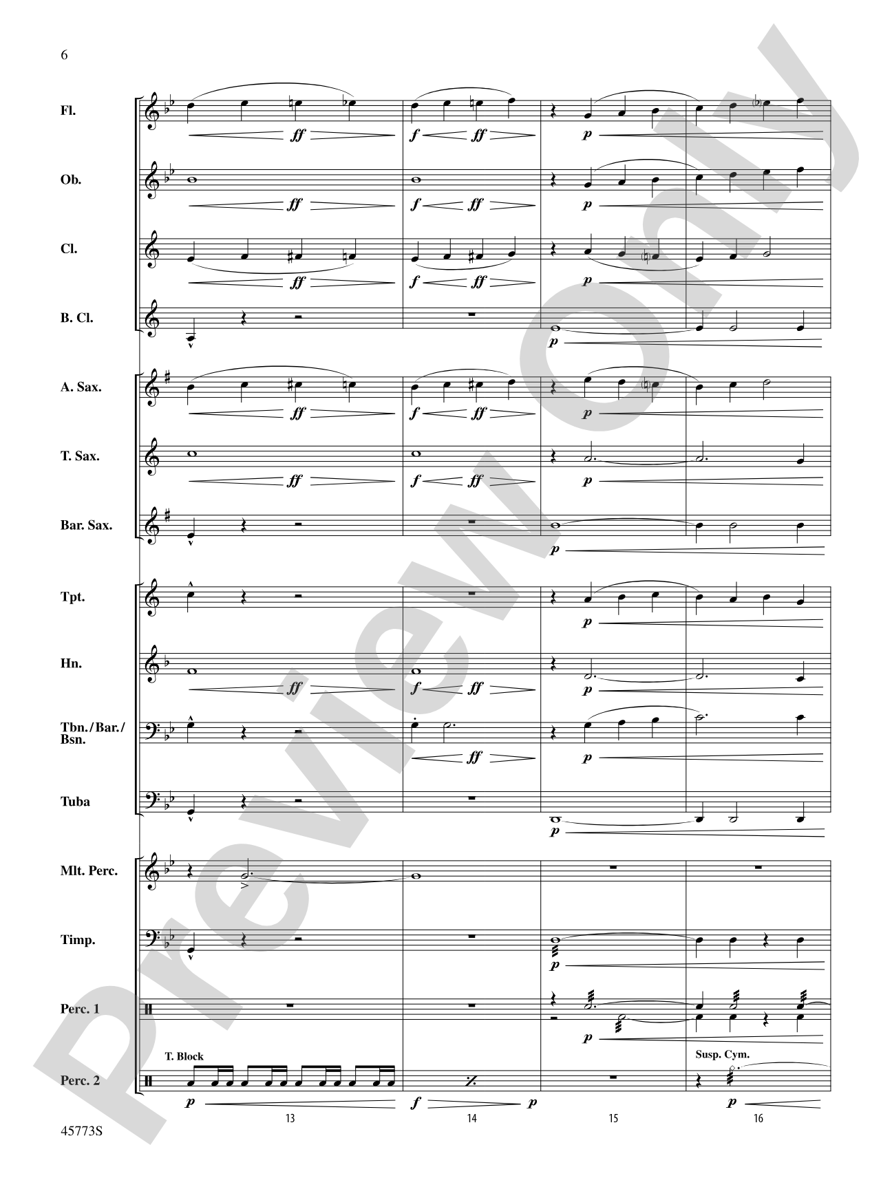 The Legend of El Muerto: Concert Band Conductor Score & Parts