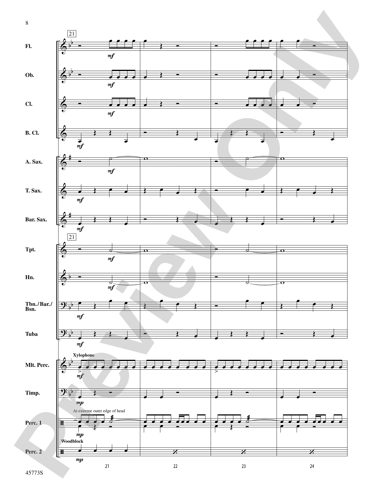 The Legend of El Muerto: Concert Band Conductor Score & Parts