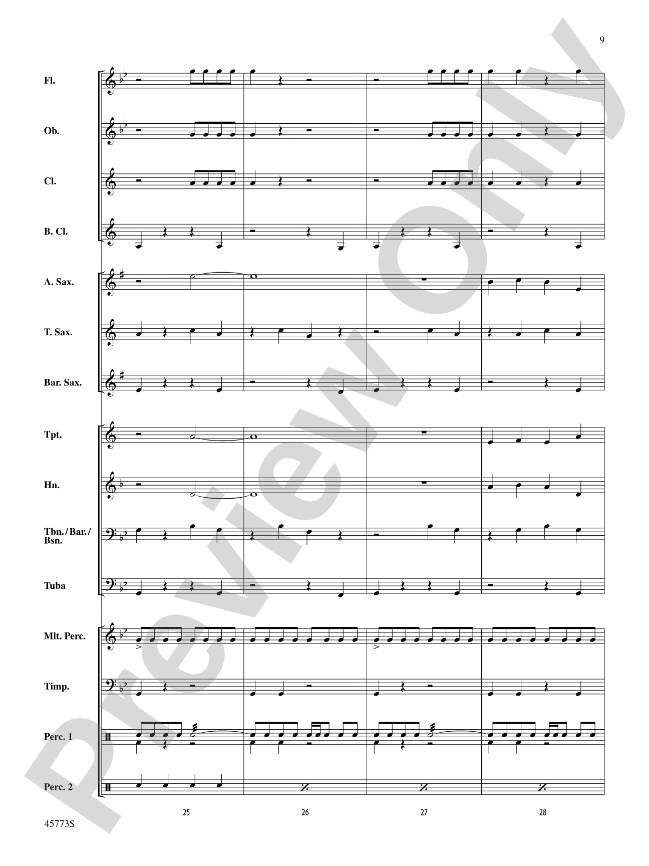 The Legend of El Muerto: Concert Band Conductor Score & Parts
