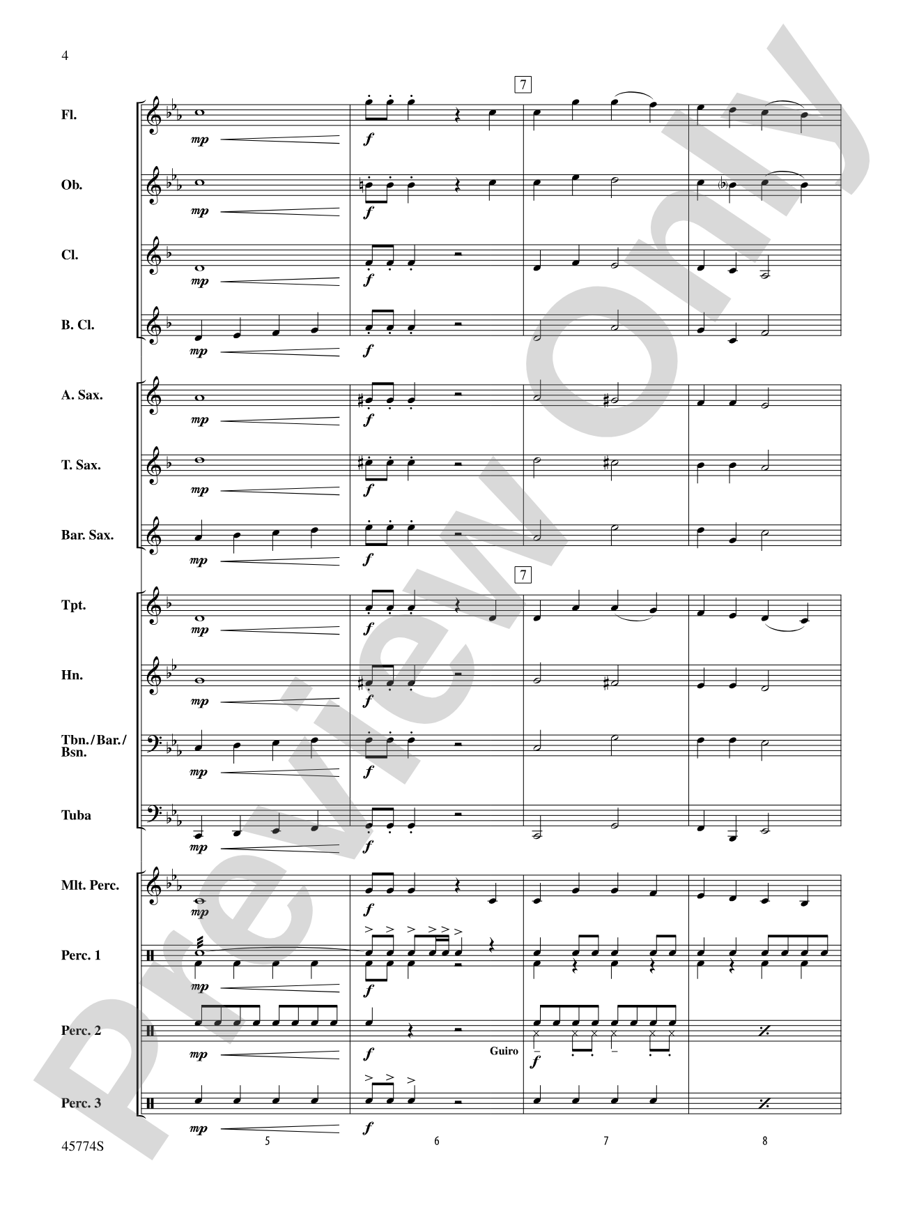 Holiday Fiesta!: Concert Band Conductor Score & Parts