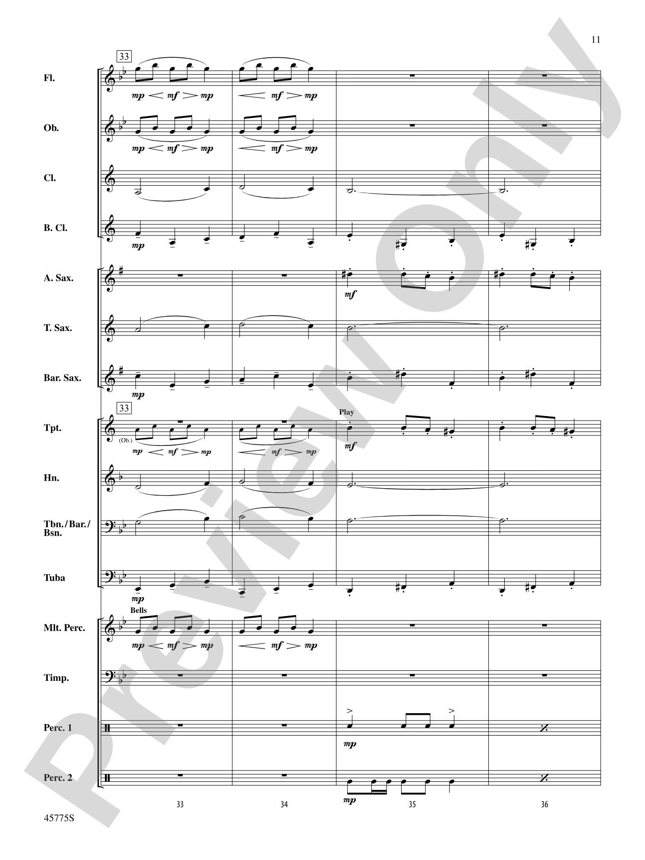 Fandango Festival: Concert Band Conductor Score & Parts