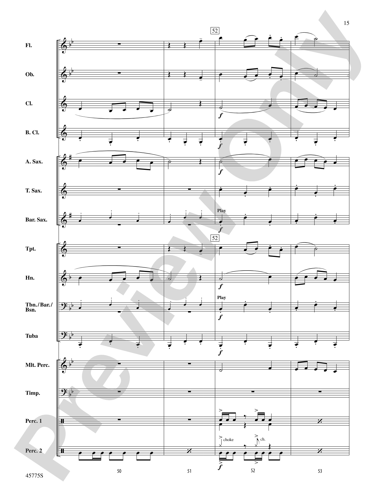 Fandango Festival: Concert Band Conductor Score & Parts