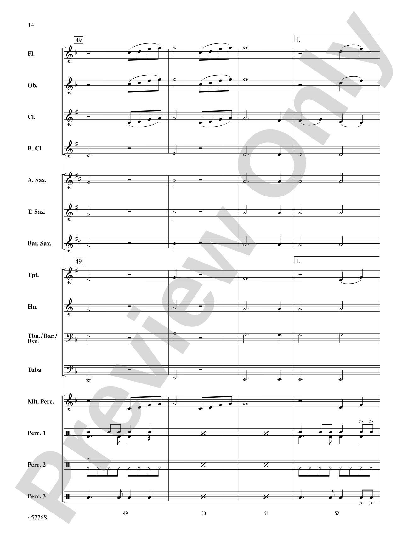 Sorry: Concert Band Conductor Score & Parts