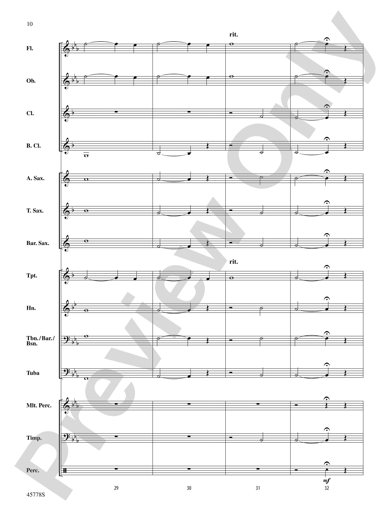 Newt Says Goodbye to Tina (from Fantastic Beasts and Where to Find Them): Concert Band Conductor Score & Parts