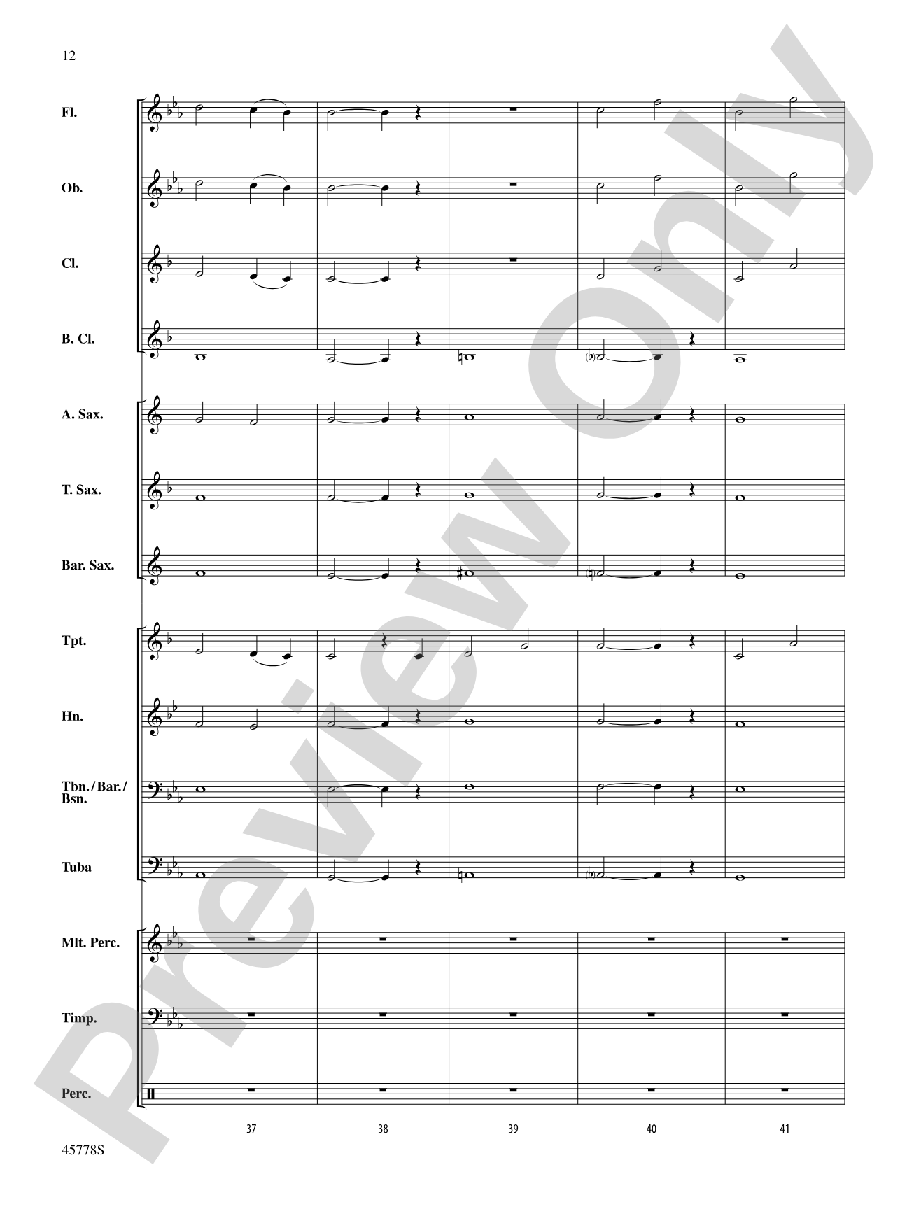 Newt Says Goodbye to Tina (from Fantastic Beasts and Where to Find Them): Concert Band Conductor Score & Parts