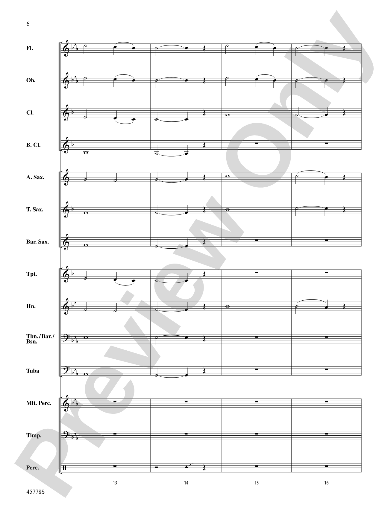 Newt Says Goodbye to Tina (from Fantastic Beasts and Where to Find Them): Concert Band Conductor Score & Parts