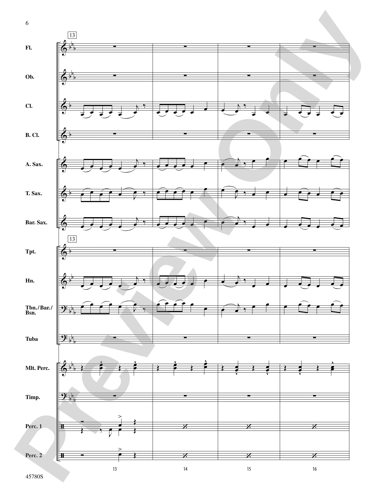 Ride: Concert Band Conductor Score & Parts