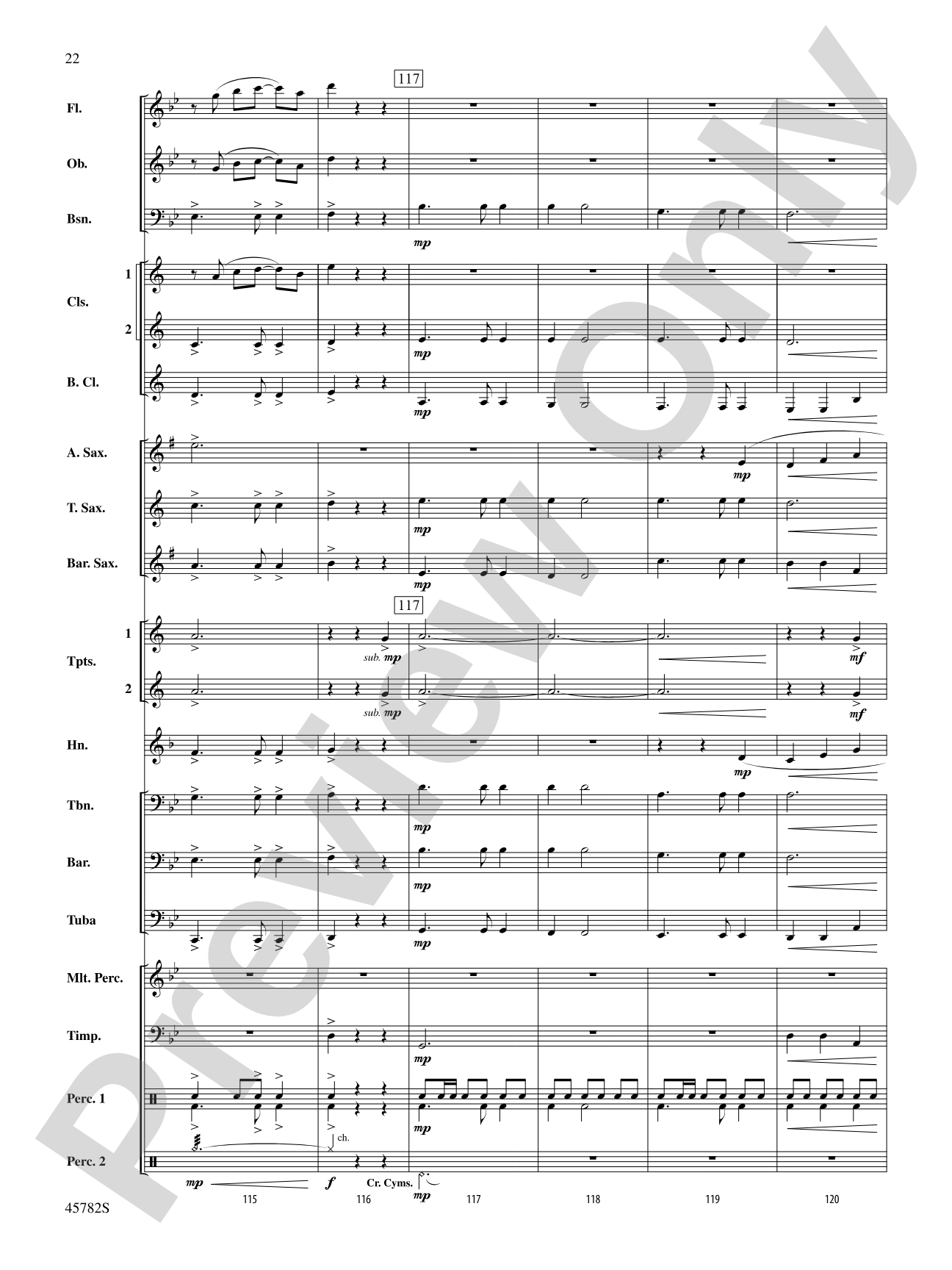 Gabriel's Message: Concert Band Conductor Score & Parts