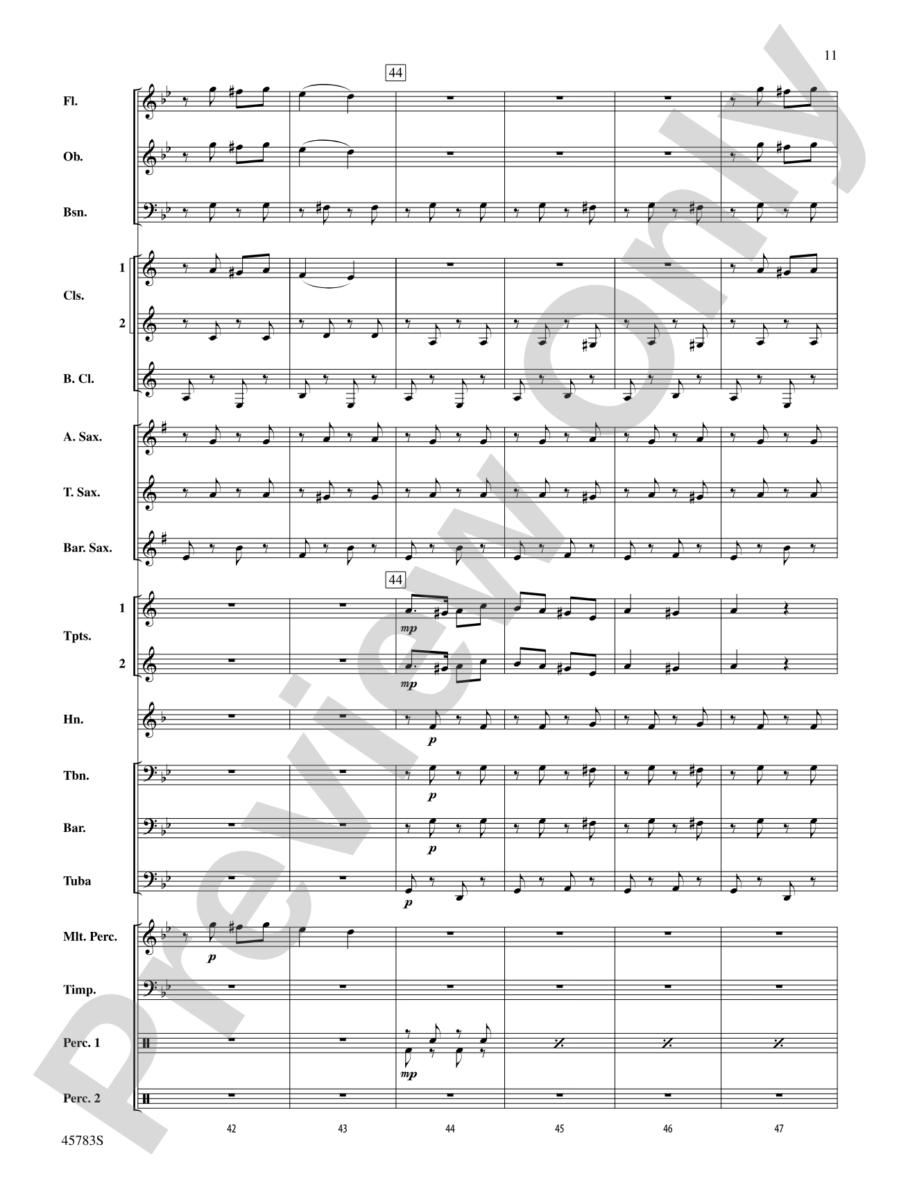 Twelve Carols for Christmas: Concert Band Conductor Score & Parts