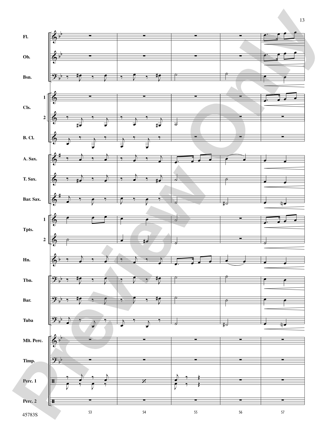 Twelve Carols for Christmas: Concert Band Conductor Score & Parts