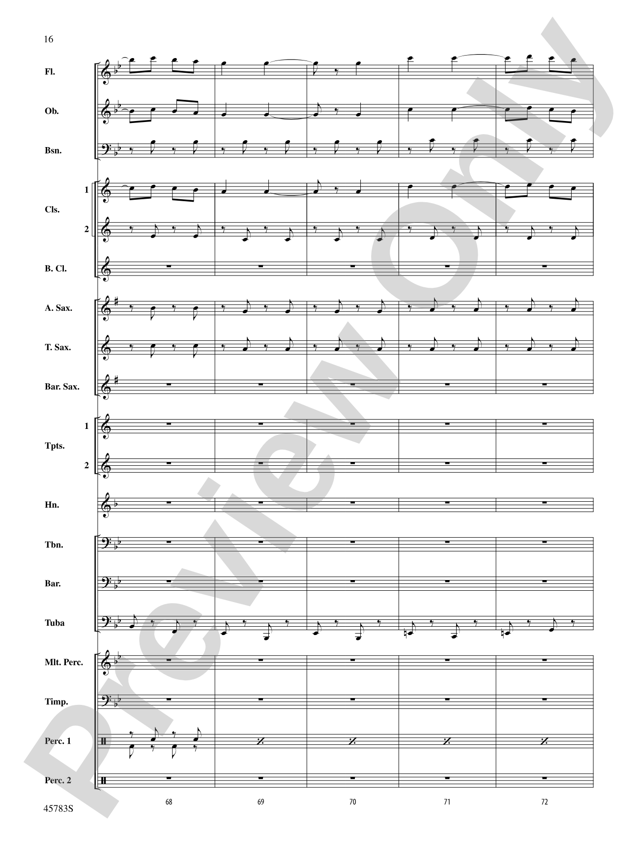 Twelve Carols for Christmas: Concert Band Conductor Score & Parts